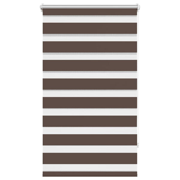 Kaffeebraunes Zebra-Rollo 90,9x150 cm