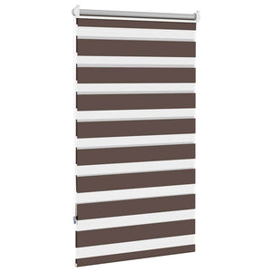 Kaffeebraunes Zebra-Rollo 90,9x150 cm