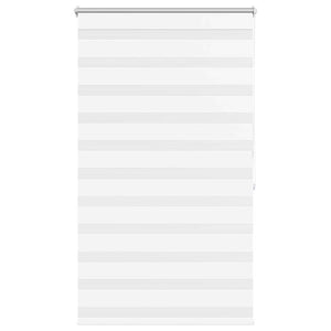 Zebra-Rollo 100,9 x 175 cm, Stoffbreite 96,7 cm, Weiß