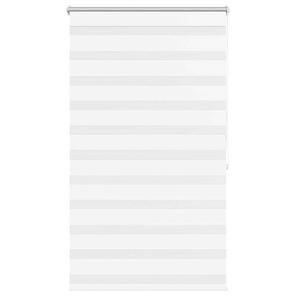 Zebra-Rollo 100,9 x 175 cm, Stoffbreite 96,7 cm, Weiß
