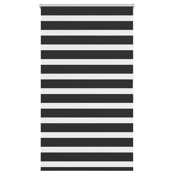 Zebra-Rollo 100,9 x 175 cm, Stoffbreite 96,7 cm, schwarz