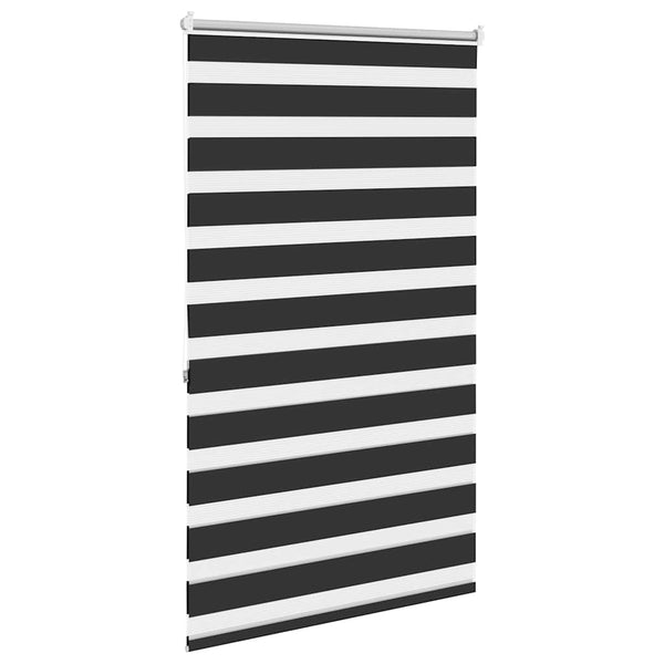 Schwarzes Zebra-Rollo 100,9x175cm