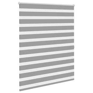 Graues Zebra-Rollo 120,9x175cm