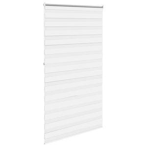 Zebra Rollo 120,9x230cm Weiß