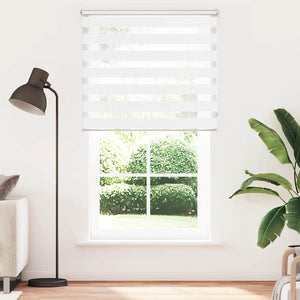 Zebra Rollo 120,9x230cm Weiß