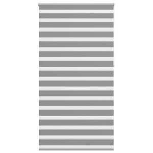 Zebra-Rollo 120,9 x 230 cm, Stoffbreite 116,7 cm, grau