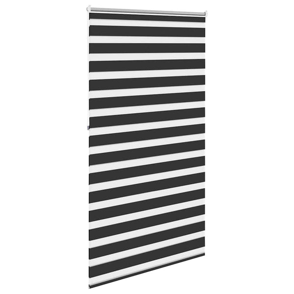 Schwarzes Zebra-Rollo, 120,9 x 230cm