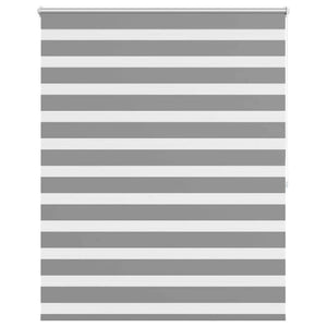 Graues Zebra-Rollo 140,9x175 cm