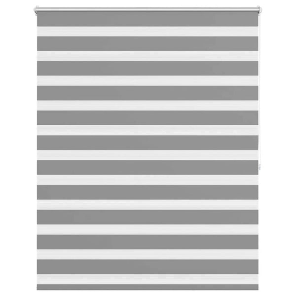 Graues Zebra-Rollo 140,9x175 cm