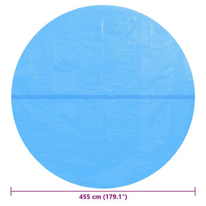 Runde Pool Solarplane 455cm