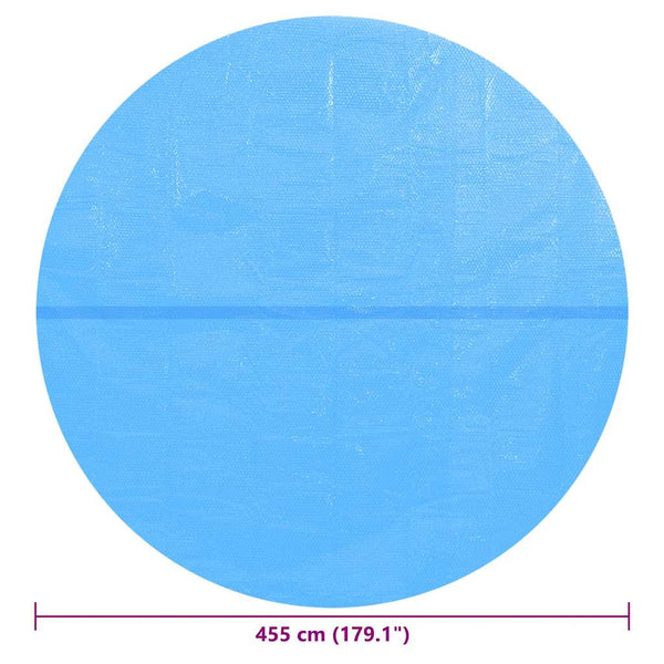 Runde Pool Solarplane 455cm