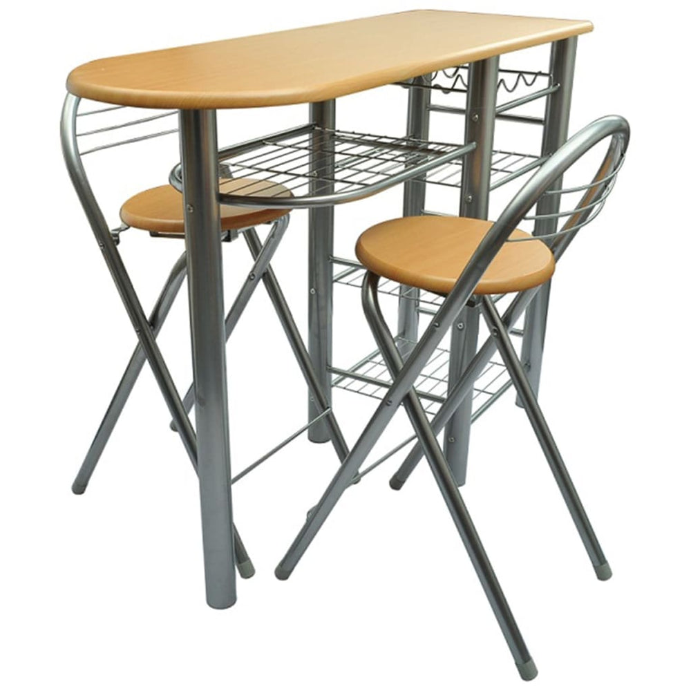 Frühstücksbar-Set aus Holz
