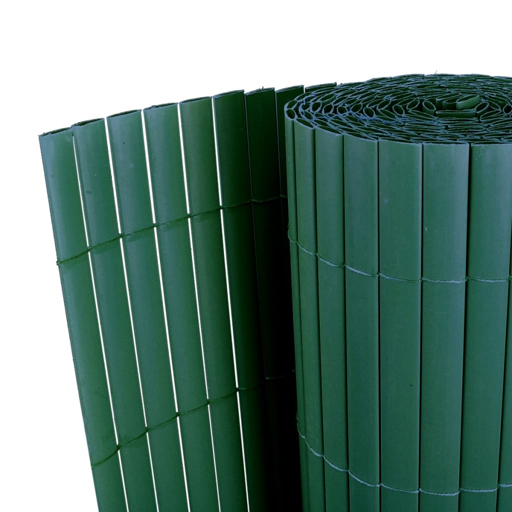 Grüne PVC Sichtschutzmatte 90x300 cm