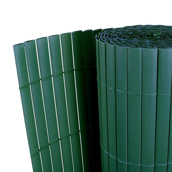 Grüne PVC Sichtschutzmatte 90x300 cm