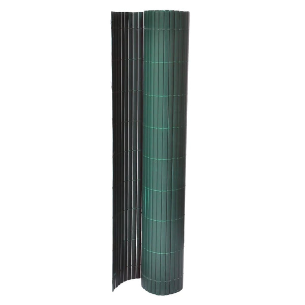 Grüne PVC Sichtschutzmatte 90x300 cm