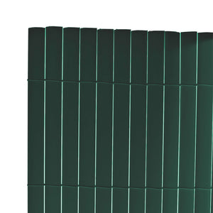 Grüne PVC Sichtschutzmatte 90x300 cm