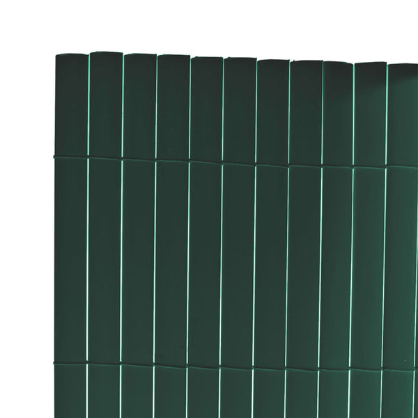 Grüne PVC Sichtschutzmatte 90x300 cm