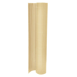 Gelbe PVC Zaunpaneele