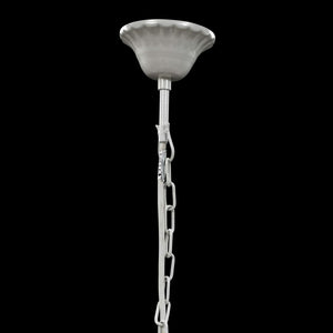 5-flammiger Kristall-Kronleuchter, Transparent