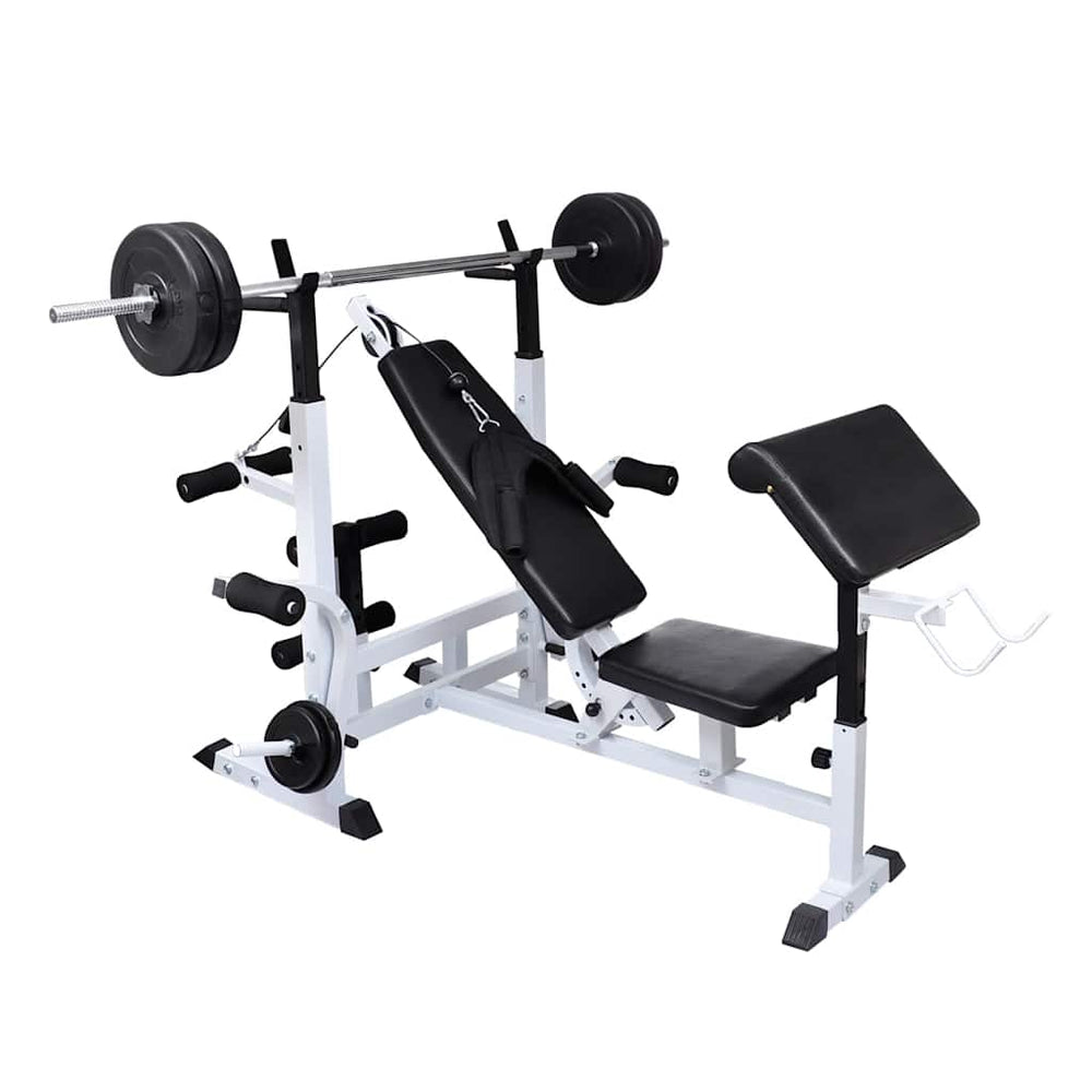 vidaXL Banc de musculation multifonctionnel