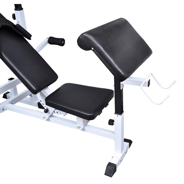 vidaXL Banc de musculation multifonctionnel