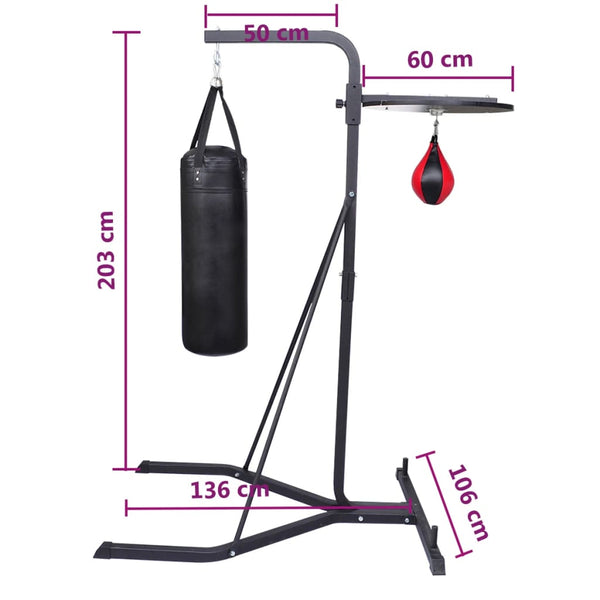 Station de boxe 2-en-1