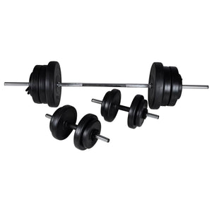 Langhantel & Kurzhantel Set 60,5kg