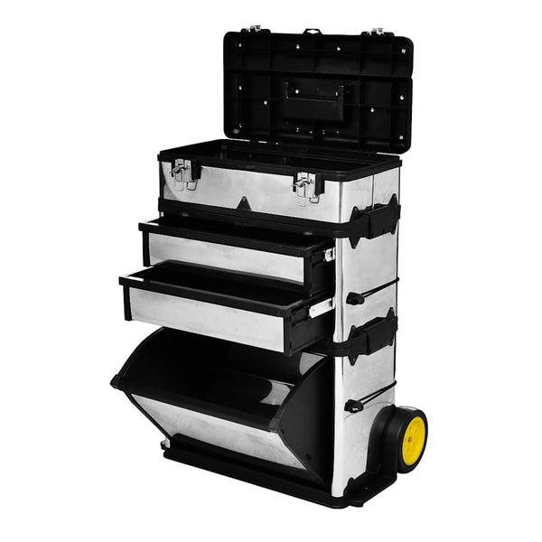 vidaXL 3-piece Tool Trolley