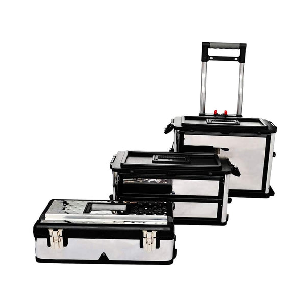 vidaXL 3-piece Tool Trolley