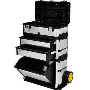 vidaXL 3-piece Tool Trolley