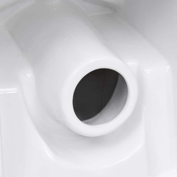 Keramik Toilette, Horizontal Abgang, Weiß