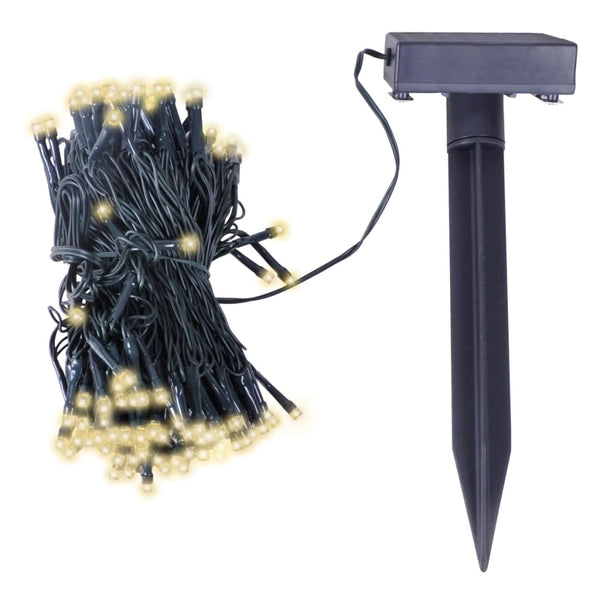 LED Solar Lichterkette Warmweiß