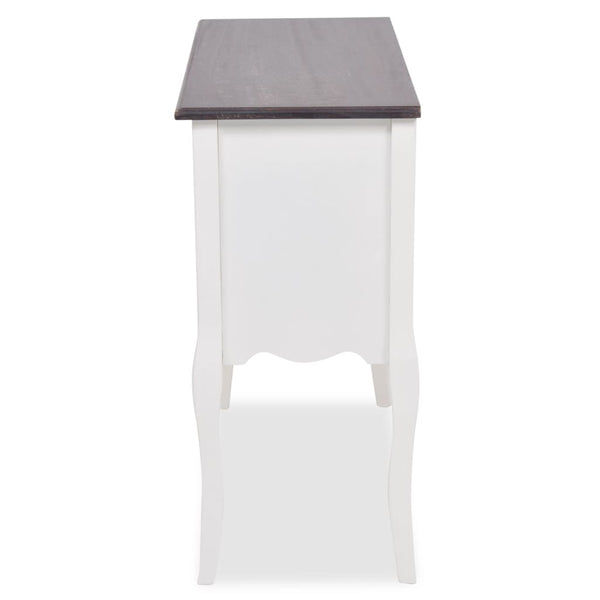 Konsolenschrank Holz mit 6 Schubladen
