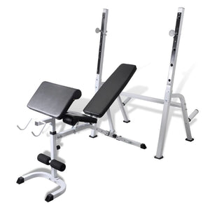 vidaXL Banc de musculation multi-fonctions