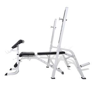 vidaXL Banc de musculation multi-fonctions