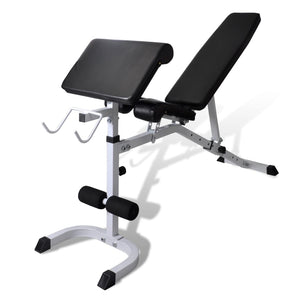 vidaXL Banc de musculation multi-fonctions