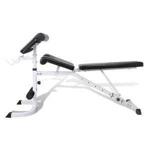 vidaXL Banc de musculation multi-fonctions