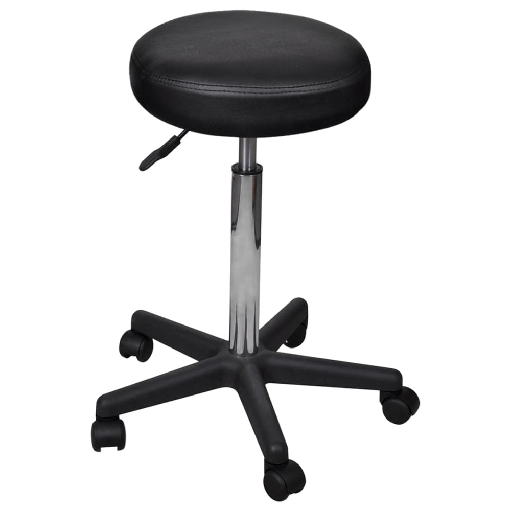 Bürohocker Schwarz Rollhocker