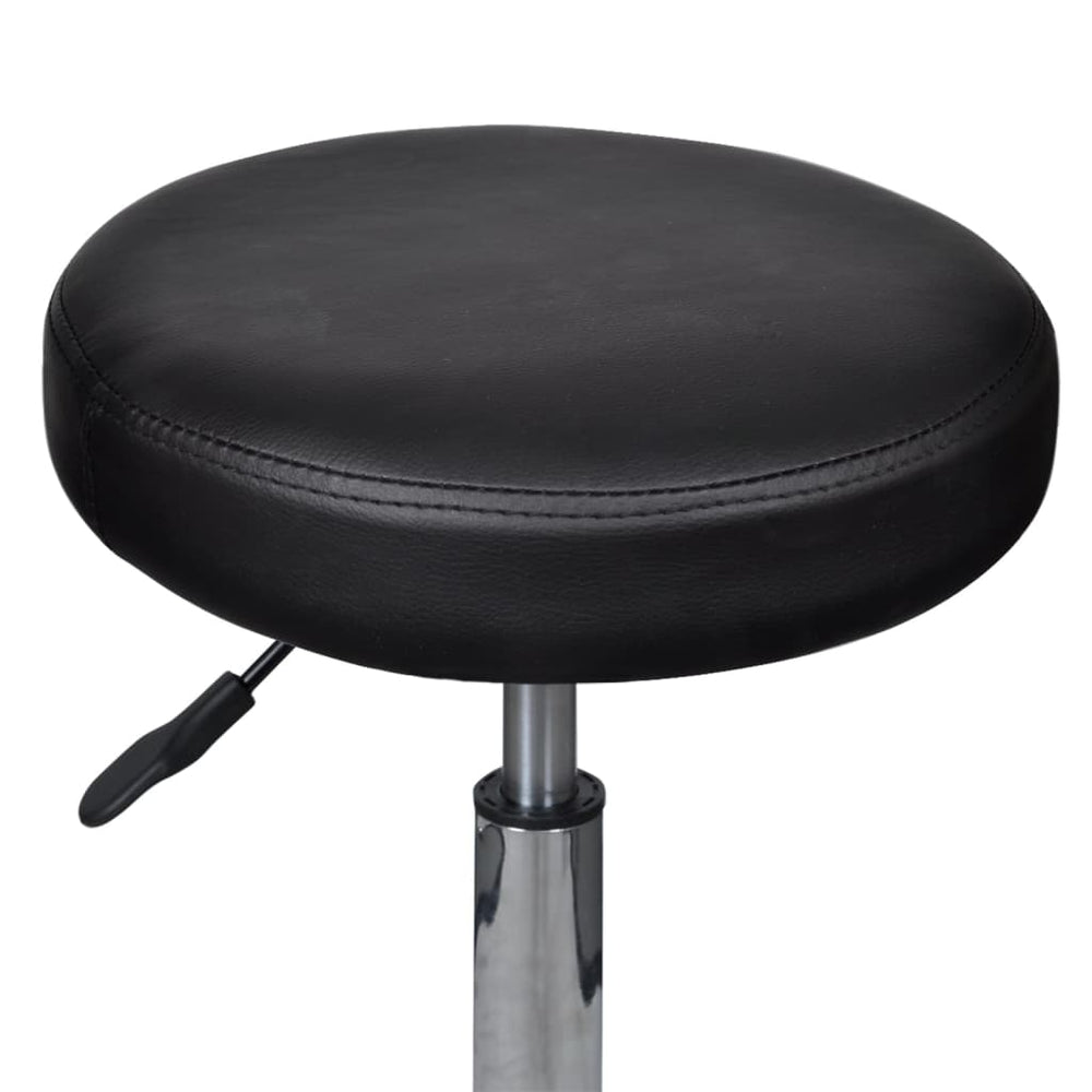 Bürohocker Schwarz Rollhocker