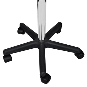 vidaXL Office Stool Black