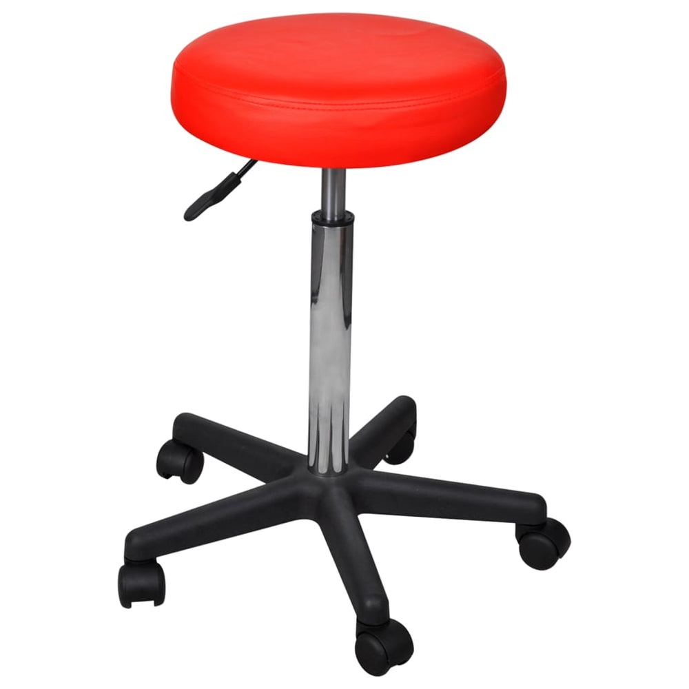 Bürohocker Rot, Rollhocker