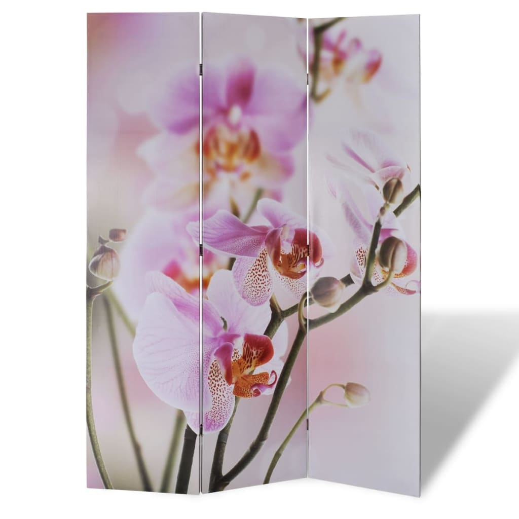 Faltbarer Raumteiler Blume 120x170 cm
