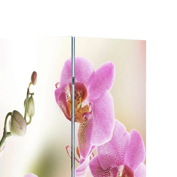 Faltbarer Raumteiler Blume 120x170 cm