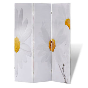 Faltbarer Raumteiler Blume 120x170 cm