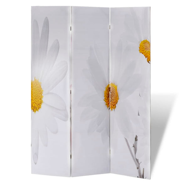 Faltbarer Raumteiler Blume 120x170 cm