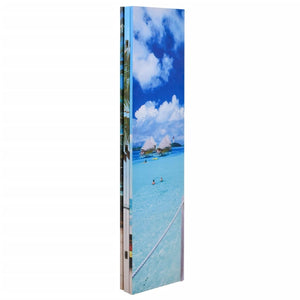 Faltbarer Raumteiler Strand 160x170 cm