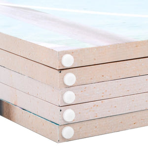 Klappbarer Raumteiler Strand 200x170 cm
