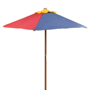 Kinder Picknicktisch mit Sonnenschirm
