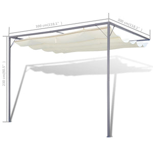 Terrassenüberdachung Pergola Wandmarkise