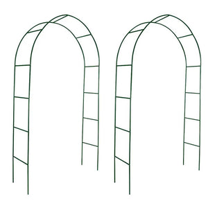 2x Garten Rosenbogen Torbogen Rankgitter Rosensäule